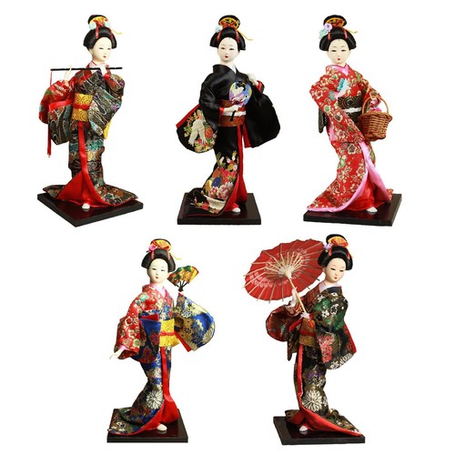 Statuette poupée kimono - statuette, de