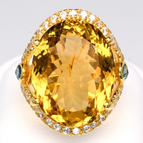 Bague citrine naturelle - 💎,