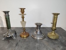 4 Anciens bougeoirs 
