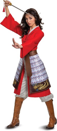 Mulan hero red - dress, deluxe