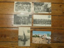 6 Anciennes cartes postales- Années 1906 à 1923- Algérie-Maroc dont une couleurs