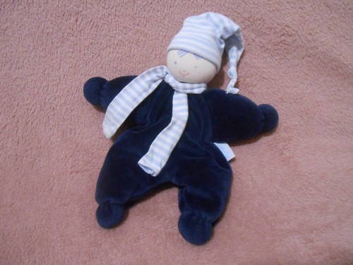 Doudou lutin bleu chouchou - lutin,