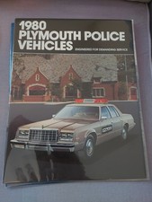 1980 plymouth police vehicle - 1980,