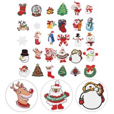  30 Pcs Patch Brodé Personnalisé Correctifs De Broderie Patchs Mignons