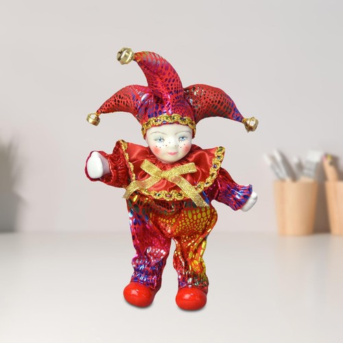 Poupée arlequin - , en