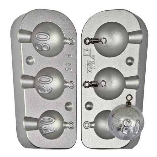 Moule plombs boule 60 - boule, 40-60-80