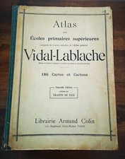 Ancien 1927 ATLAS Des Écoles