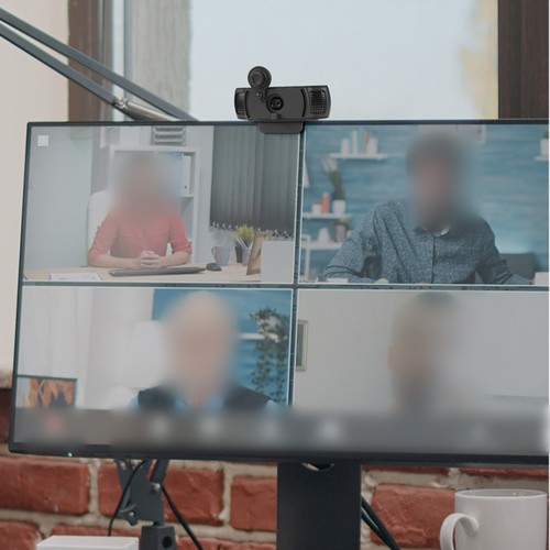 Coque pour webcam logitech - pour,