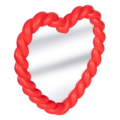 Miroir enfant cœur - miroir, torsadé