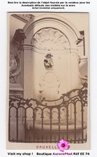BRUXELLES, BELGIQUE, MANNEKEN-PIS EN UNIFORME GARDE IMPÉRIALE RUSSE, CDV -EE74
