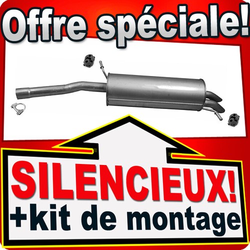 Silencieux arriere pour - arriere,