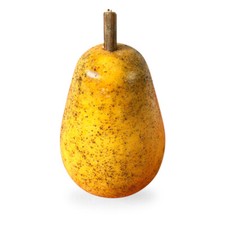 Poire Sculpté Fruit De Marbre