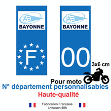 Stickers autocollant plaque