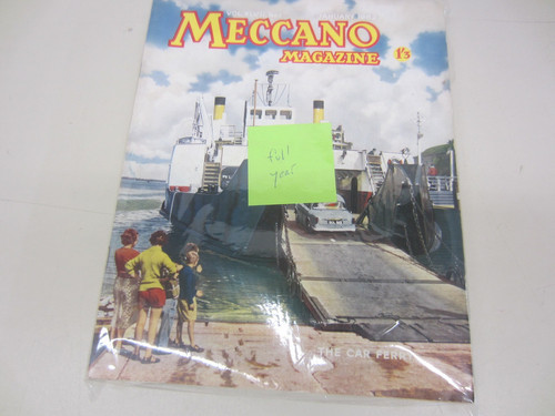 Vintage 1962 meccano magazine - vintage,