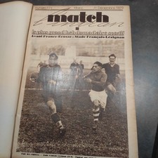 MATCH L'INTRAN Relié 2 Livres 1929/1930 Et 1931 Sport Tour De France Rugby Boxe 