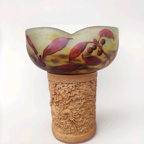 Vase signé daum nancy france - daum,