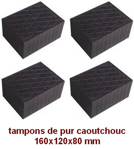 Tampons pur caoutchouc - 4,