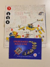 Lot de 5 anciennes notices