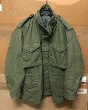 GENUINE RARE US ARMY 60s EARLY VIETNAM M65 FIELD JACKET VG COND !!! SMALL REG #2