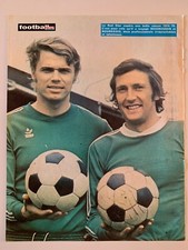 PHOTO FOOTBALL MAGAZINE // MAGNUSSON ET BOURGEOIS - RED STAR // ANNEES 70