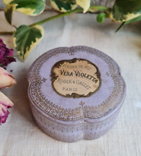 ANCIENNE BOITE POUDRE DE RIZ  ROGER ET GALLET VERA VIOLETTA