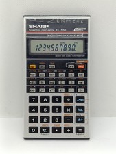 Calculatrice Vintage Scientifique SHARP EL-556 Made in Japan
