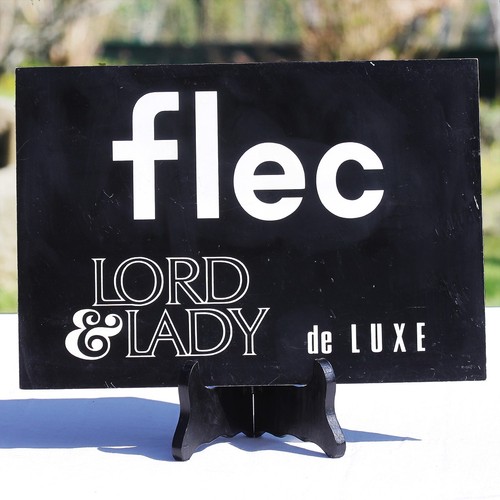 Plaque publicitaire vintage