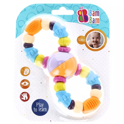 Grzechotka koraliki bam - bam,