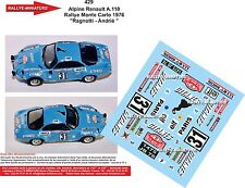DECALS 1/24 REF 0429 ALPINE