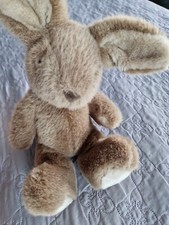 Peluche Lapin Marron Assis 30 Cm