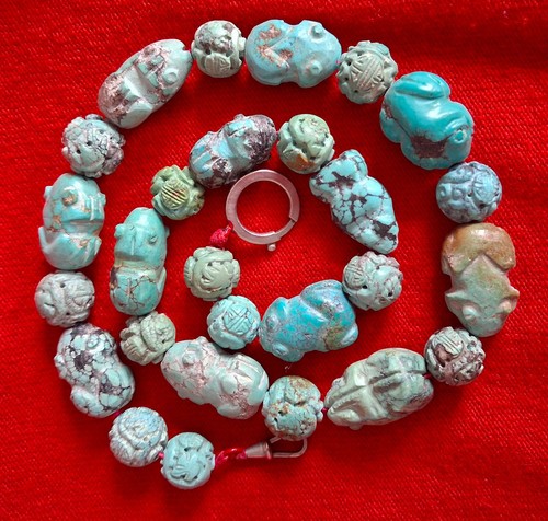 Magnifique collier turquoise