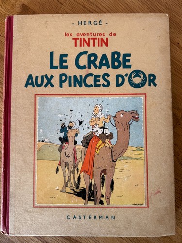 Tintin crabe aux pinces - aux,