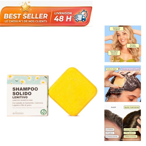 Shampoing solide bio - , à