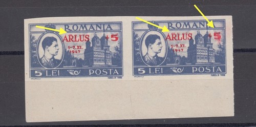 Romania stamps 1947 arlus - romania,