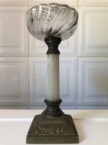 Pied lampe petrole - lampe,