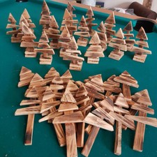 Petits sapin en bois - artisanat