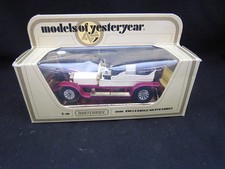 M269 MATCHBOX LESNEY Y-10 1906 ROLLS ROYCE SILVER GHOST