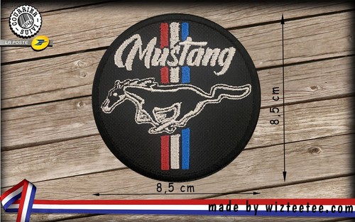 Patchs écussons ford mustang - patchs,