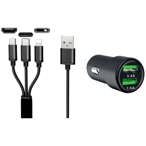 Iwh chargeur auto dual - dual, usb
