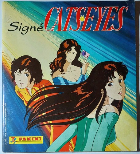 Panini signé cat eyes - eyes, 1980s