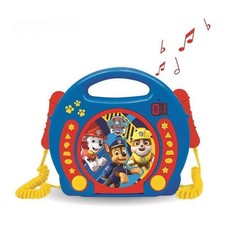 LEXIBOOK - PAT' PATROUILLE - Lecteur CD Karaoké Enfant avec 2 microphones - Enfa