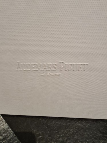 Audemars piguet boite vide - piguet,