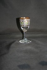 Verre à liqueur émaillé