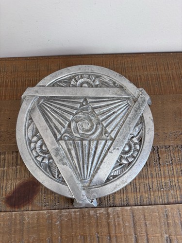 Ancien dessous plat - plat, en