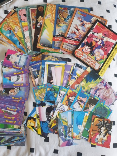 Lot cartes jumbo carddass - cartes,