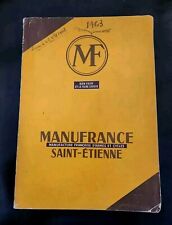 1962 Catalogue MANUFRANCE Saint-Étienne Manufacture Française d'Armes et Cycles