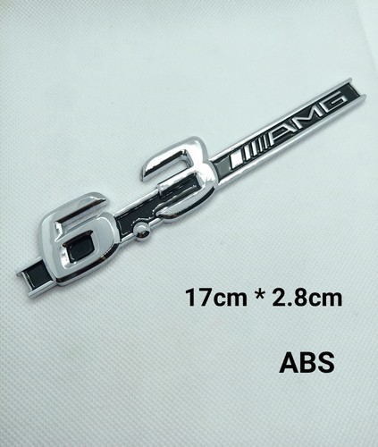 Logo amg abs chromé - 6.3, 3d