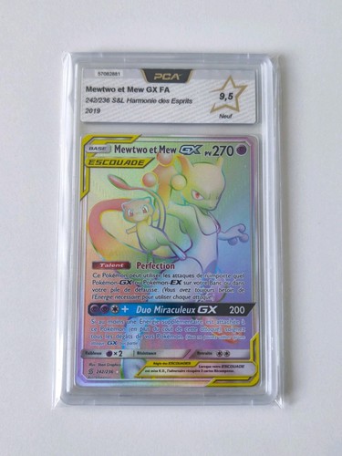 Carte pokémon mewtwo mew - carte,