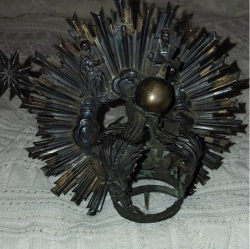Couronne argent pour - pour, vierge