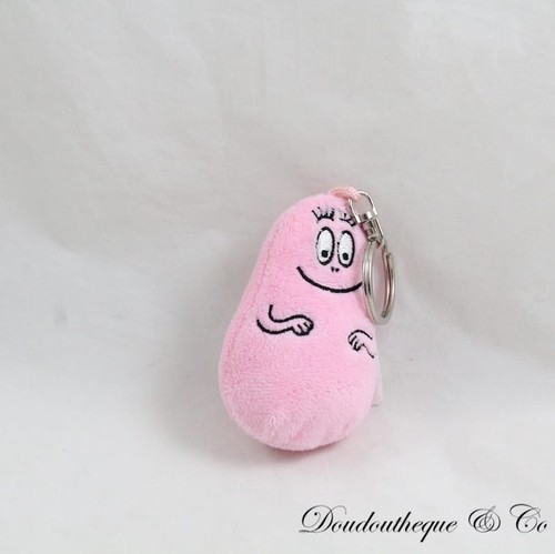 Porte clés peluche barbapapa - porte,